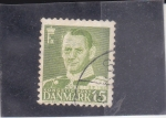 Stamps Denmark -  REY FREDERICK IX