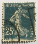 Stamps France -  La siembra 