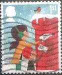Stamps United Kingdom -  Scott#Xxxx cr5f intercambio, 0,95 usd, 1st. 2014