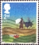 Stamps United Kingdom -  Scott#Xxxx intercambio, 0,80 usd, 2nd. 2013