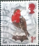Stamps United Kingdom -  Scott#Xxxx intercambio, 0,75 usd, 1st. 2014