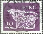 Stamps Ireland -  Scott#399 intercambio, 0,20 usd, 10 p. 1977