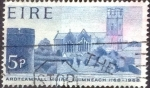 Stamps Ireland -  Scott#244 cr5f intercambio, 0,20 usd, 5 p. 1968