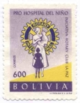 Sellos de America - Bolivia -  Pro hospital del niño del Rotary Club de La Paz