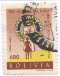 Stamps Bolivia -  Pro hospital del niño del Rotary Club de La Paz