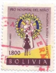 Stamps Bolivia -  Pro hospital del niño del Rotary Club de La Paz