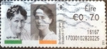 Stamps : Europe : Ireland :  ATM#71 cr4f intercambio, 0,20 usd, 70 c. 2016