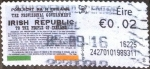 Sellos de Europa - Irlanda -  ATM#73 cr4f intercambio, 0,20 usd, 2 c. 2016