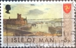 Stamps : Europe : Isle_of_Man :  Scott#20 intercambio, 0,20 usd, 5 p. 1973