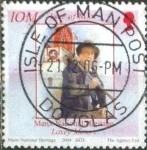 Stamps Isle of Man -  Scott#1050c intercambio, 1,00 usd, 25 p. 2004