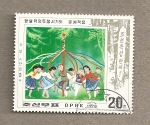 Stamps North Korea -  Arte de la Revolución