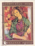 Stamps Hungary -  RETRATO