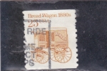 Stamps United States -  VAGON DE PANADERO