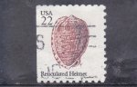 Stamps United States -  MOLUSCO MARINO