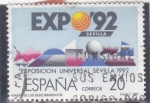 Stamps : Europe : Spain :  EXPO-92 SEVILLA (30)