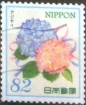 Stamps Japan -  Scott#3827c intercambio, 1,10 usd, 82 yen 2015