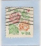 Stamps United States -  Rosas