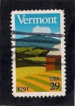 Stamps United States -  Vermont
