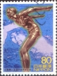 Stamps Japan -  Scott#2696f intercambio, 0,40 usd, 80 yen 2000