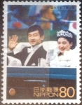 Stamps Japan -  Scott#2703c intercambio, 0,40 usd, 80 yen 2000