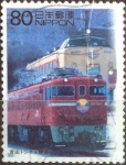 Stamps Japan -  Scott#2702d intercambio, 0,40 usd, 80 yen 2000