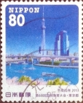 Stamps Japan -  Scott#3577 intercambio, 1,25 usd, 80 yen 2013