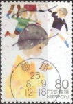 Stamps Japan -  Scott#3530a intercambio, 0,90 usd, 80 yen 2013