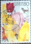 Stamps Japan -  Scott#3530g intercambio, 0,90 usd, 80 yen 2013