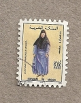 Stamps Morocco -  Vestidos regionales