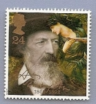 Stamps United Kingdom -  Poesía - Lord Alfred Tennyson