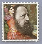 Sellos de Europa - Reino Unido -  Poesía - Lord Alfred Tennyson