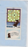 Stamps Nicaragua -  Ajedrez-Caballo