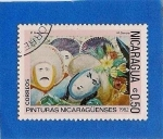 Stamps Nicaragua -  Pinturas Nicaraguenses