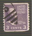 Stamps United States -  INTERCAMBIO