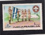 Stamps Nicaragua -  Scout