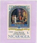 Sellos de America - Nicaragua -  Semana Santa 1975