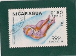 Stamps Nicaragua -  XIV Juegos Olimpicos de Invierno