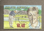 Stamps : Africa : South_Africa :  Ernie Els