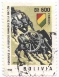 Stamps Bolivia -  Homenaje a las Fuerzas Armadas de la Nacion