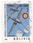 Stamps Bolivia -  Homenaje a las Fuerzas Armadas de la Nacion