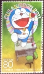 Stamps Japan -  Scott#3300b intercambio, 0,90 usd, 80 yen 2011