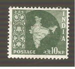 Stamps : Asia : India :  CAMBIADO DM