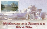 Stamps Spain -  700 aniversario fundación de Bilbao - Museo Guggenheim