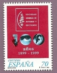 Stamps Spain -  Centenarios - creación de la Sociedad General de Autores y Editores