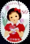 Stamps Japan -  Scott#3645d intercambio, 1,25 usd, 80 yen 2014