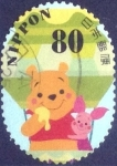 Stamps Japan -  Scott#3573b intercambio, 1,25 usd, 80 yen 2013
