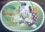 Stamps Japan -  Scott#3341h intercambio, 0,90 usd, 80 yen 2011