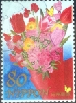 Stamps Japan -  Scott#3192a intercambio, 0,90 usd, 80 yen 2010
