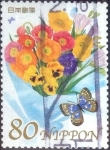 Stamps Japan -  Scott#3192c intercambio, 0,90 usd, 80 yen 2010