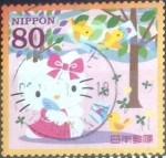 Stamps Japan -  Scott#3145c intercambio, 0,90 usd, 80 yen 2009